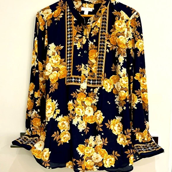 Charter Club Large elegant blouse - Picture 1 of 4